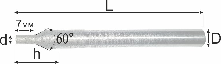 Модель PCD TM 6/M3_h7+7 предназначена для мелких доработок поверхностей и окантовки.Фрезы для 3D обработки наиболее твёрдых сортов гранита, камня. Синтетические чёрные поликристаллы обладают выше твёрдостью чем жёлтые монокристаллы, соответственно имеют и больший срок службы при обработке более твёрдых камней. Запрещено вертикальное врезание. Применяется только с обильным поливом водой/сож. Чертеж.