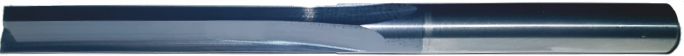 Фрезы с прямой заточкой (прямым ножом), прямые, двухзубые, трёхзубые