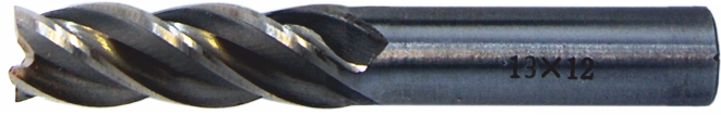 Торцевая фреза концевая для ЧПУ, фреза по металлу, HSS, скоростная сталь